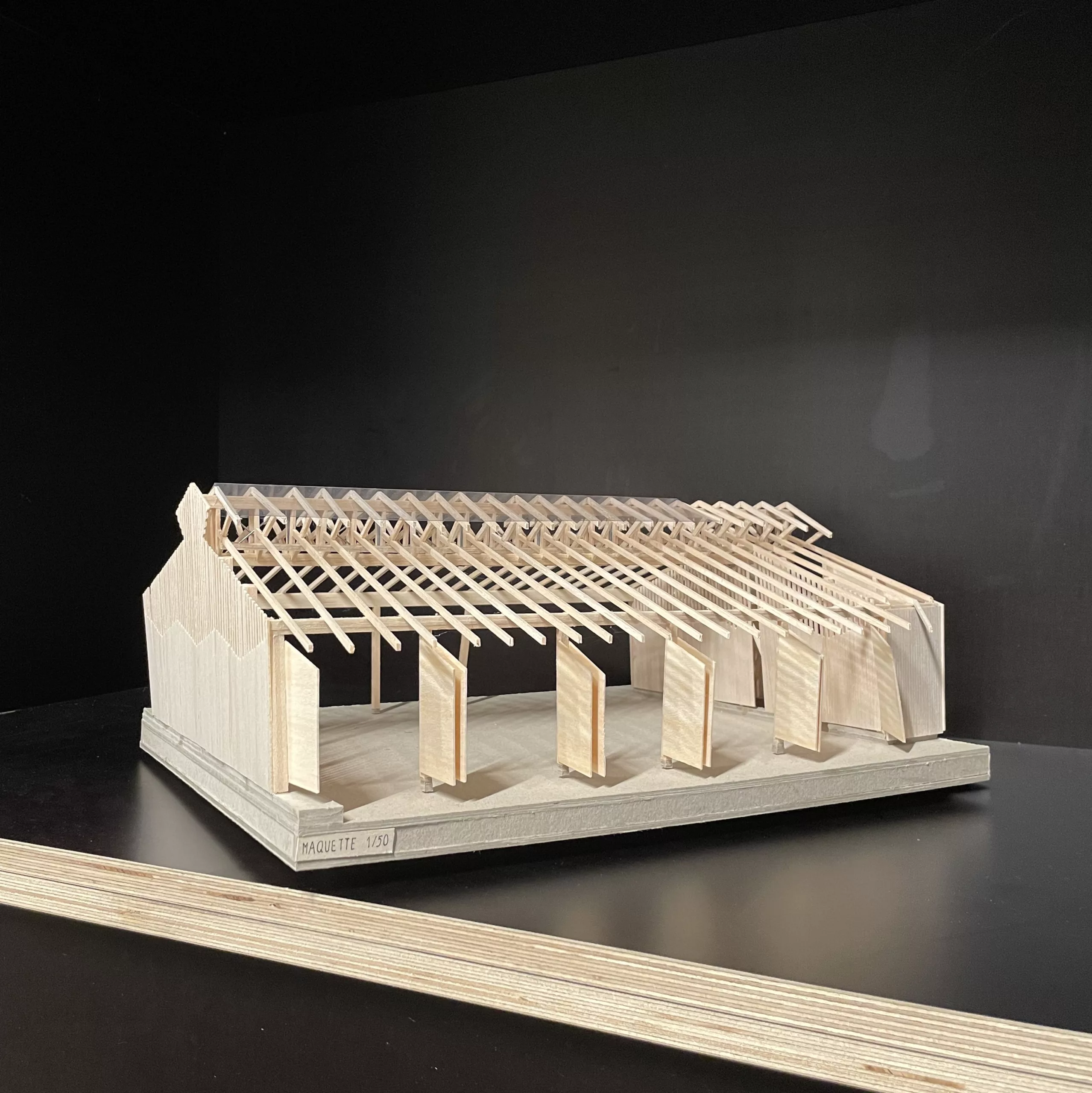 bagard luron architectes halle mairie halle vignette