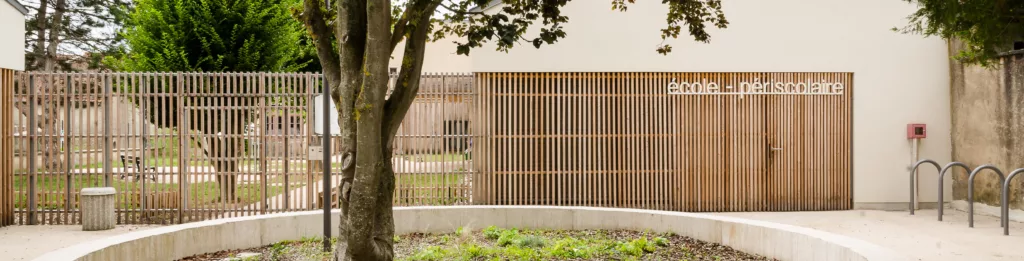 Ecole maternelle, accueil périscolaire et médiathèque