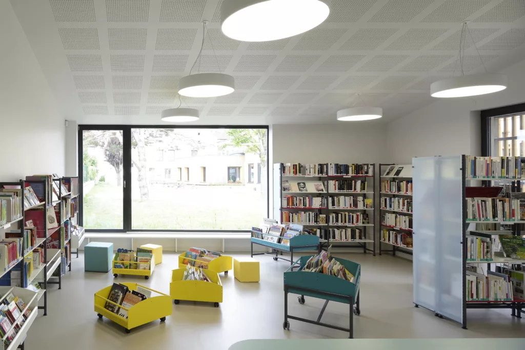 Ecole maternelle, accueil périscolaire et médiathèque