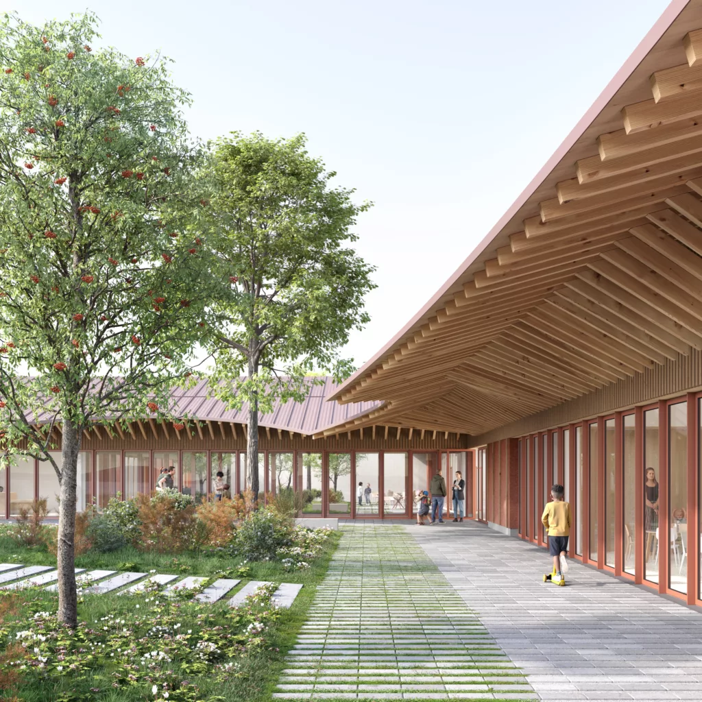 Equipement Ville de Hettange-Grande, accueil périscolaire, restauration, pôle associatif et bibliothèque, en remplacement de l’actuelle salle Europa