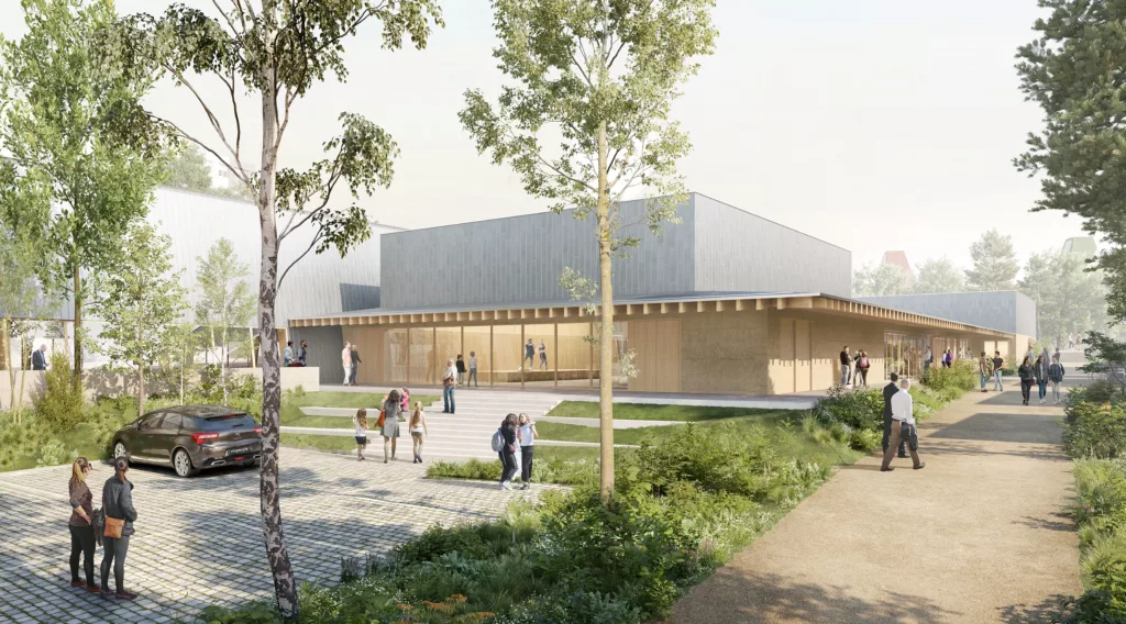 Restructuration et extension du gymnase Europe