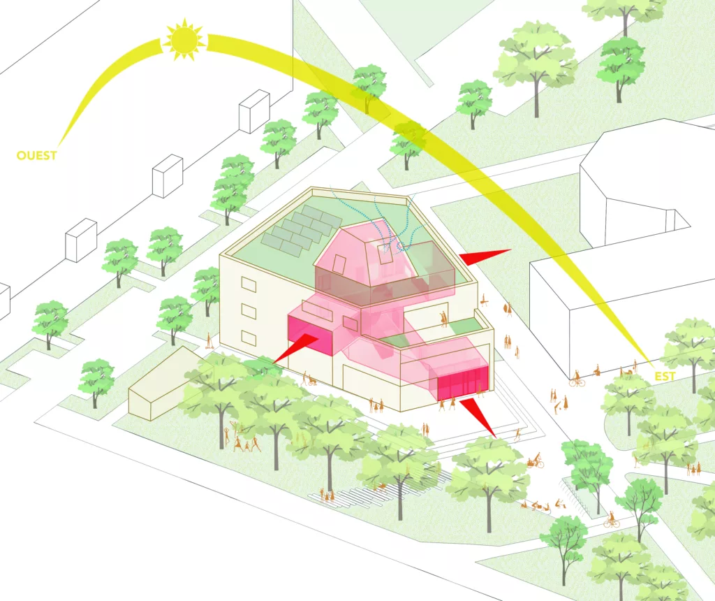 Maison de Service au Public / quartier Elsau