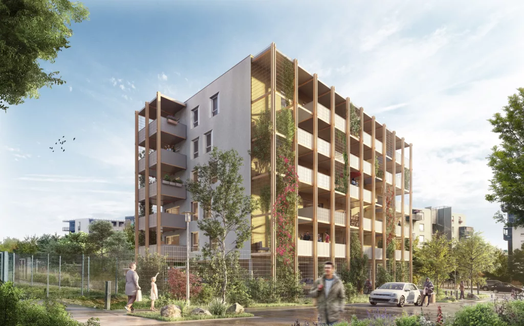 Construction de 20 logements collectifs / plateau de Haye