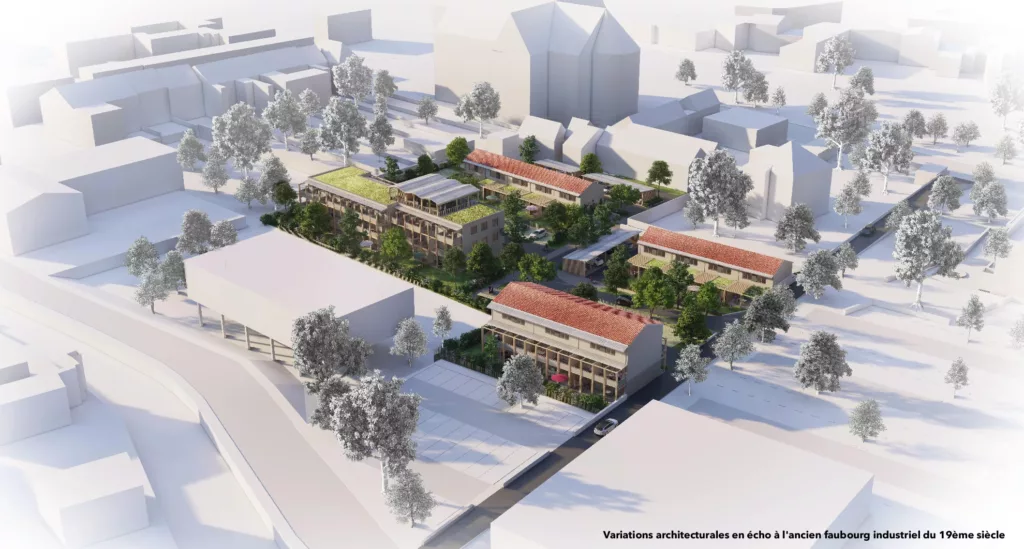 Construction de 39 logements / quartier Saint-Jean