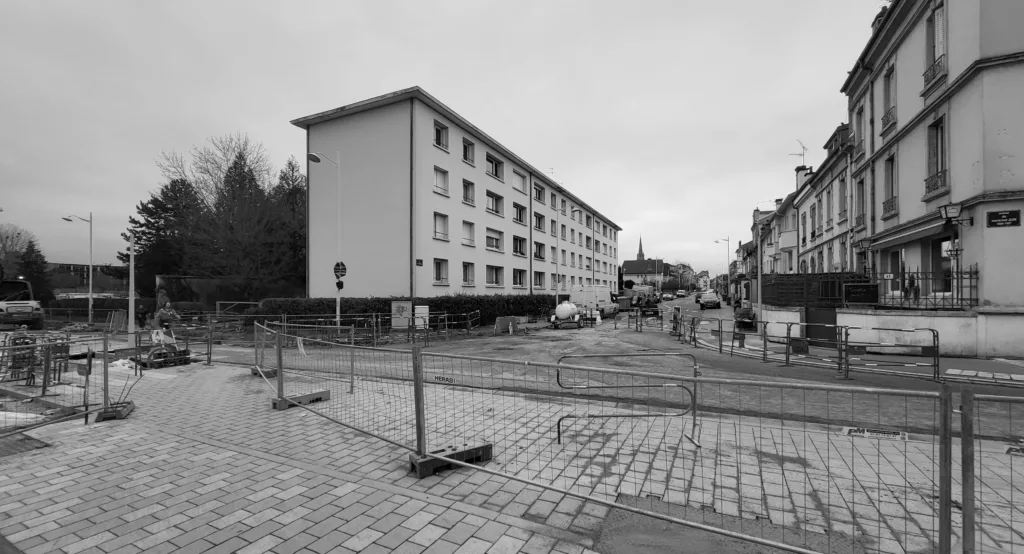 Construction de 43 logements / quartier Thermal