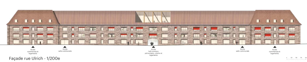 Restructuration de la caserne Arnold / ensemble Vauban