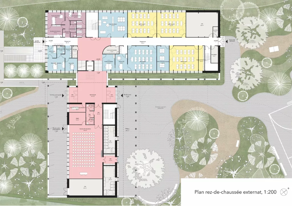 Restructuration du collège Gaston Ramon