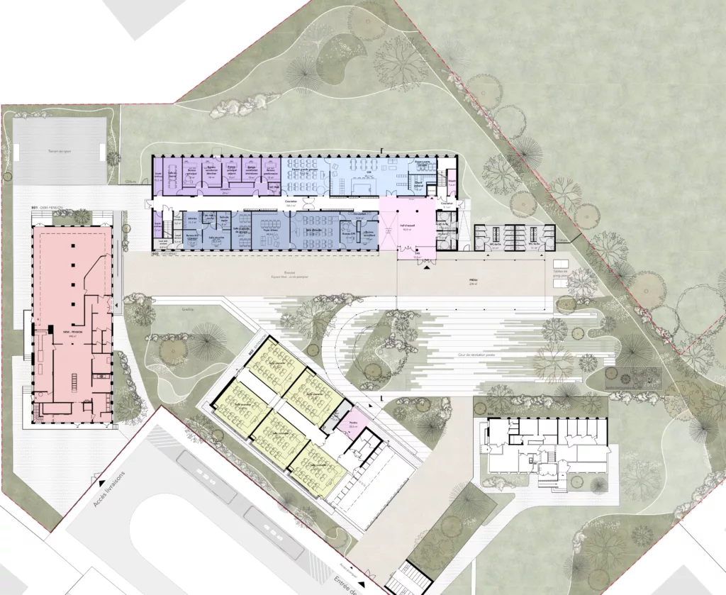 Restructuration partielle du collège Joliot Curie