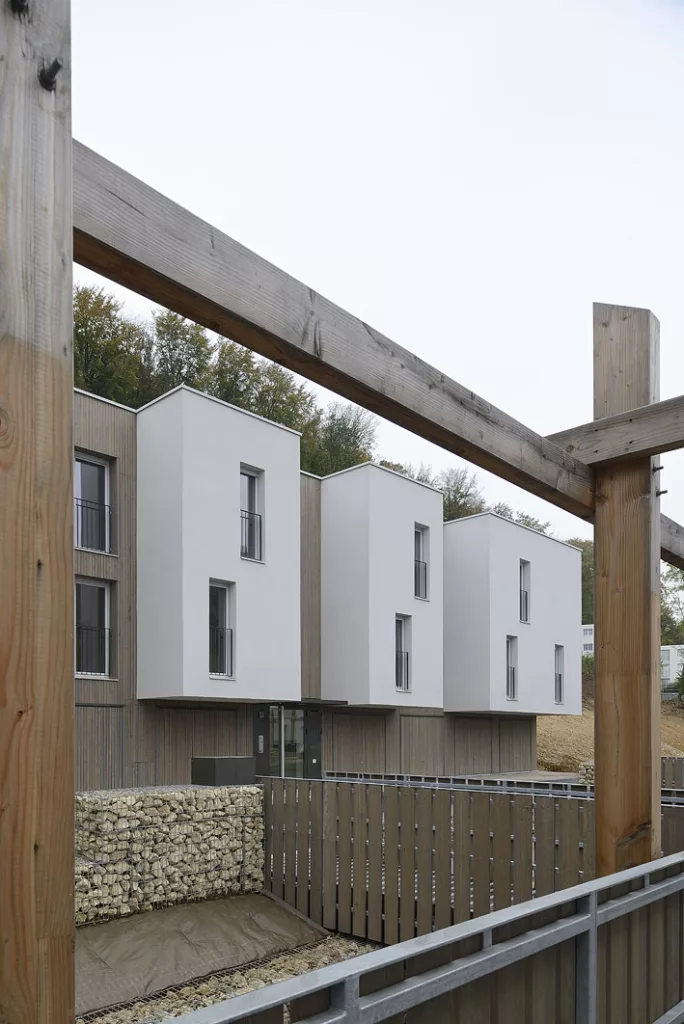 Construction de 11 logements dans la pente