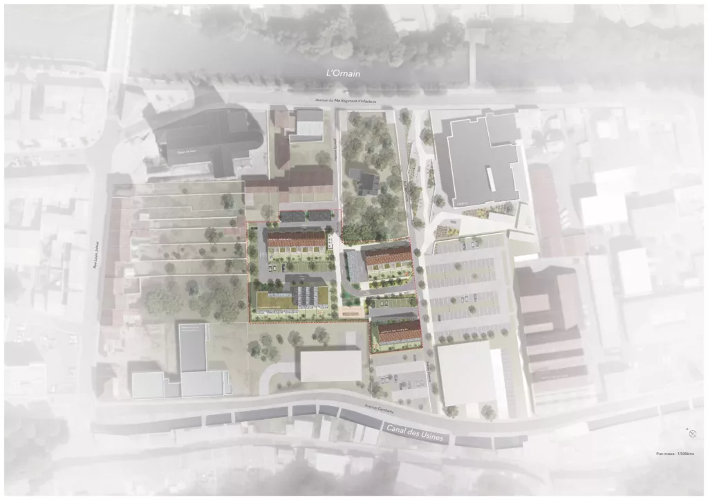 Construction de 39 logements / quartier Saint-Jean