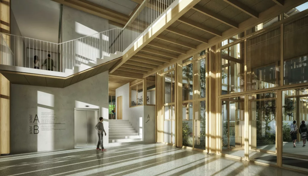 Restructuration du collège Gaston Ramon