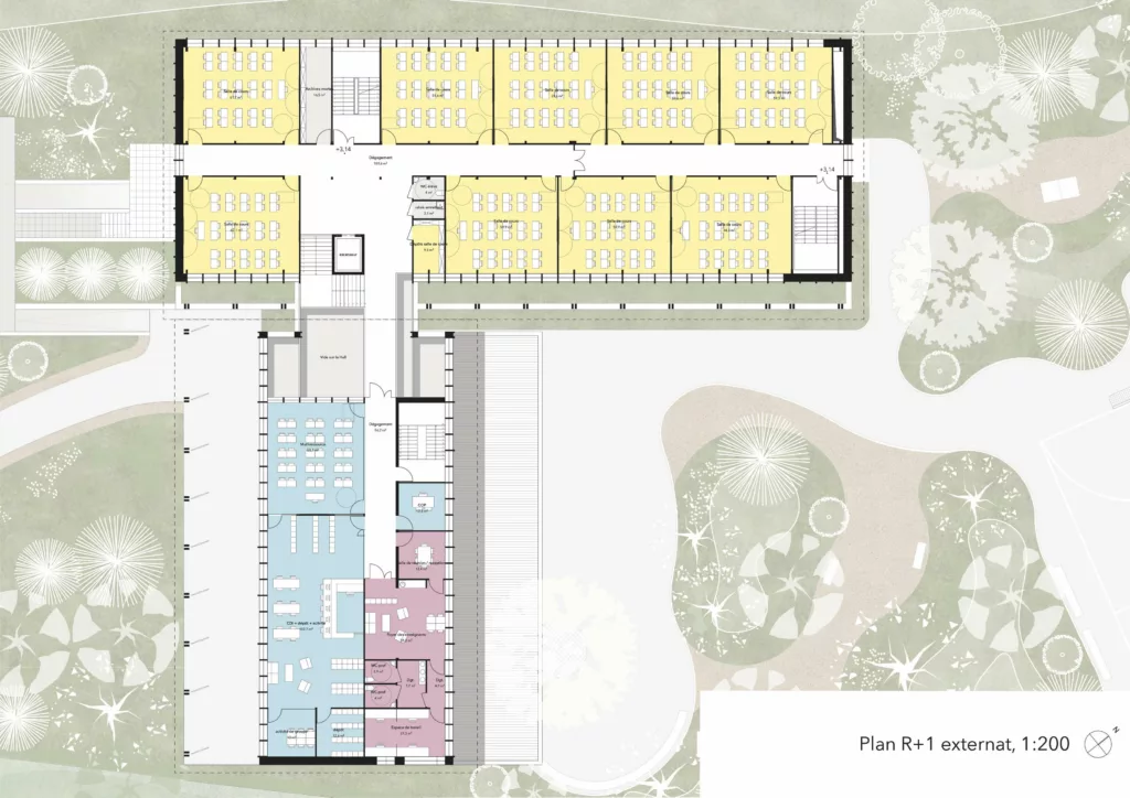 Restructuration du collège Gaston Ramon