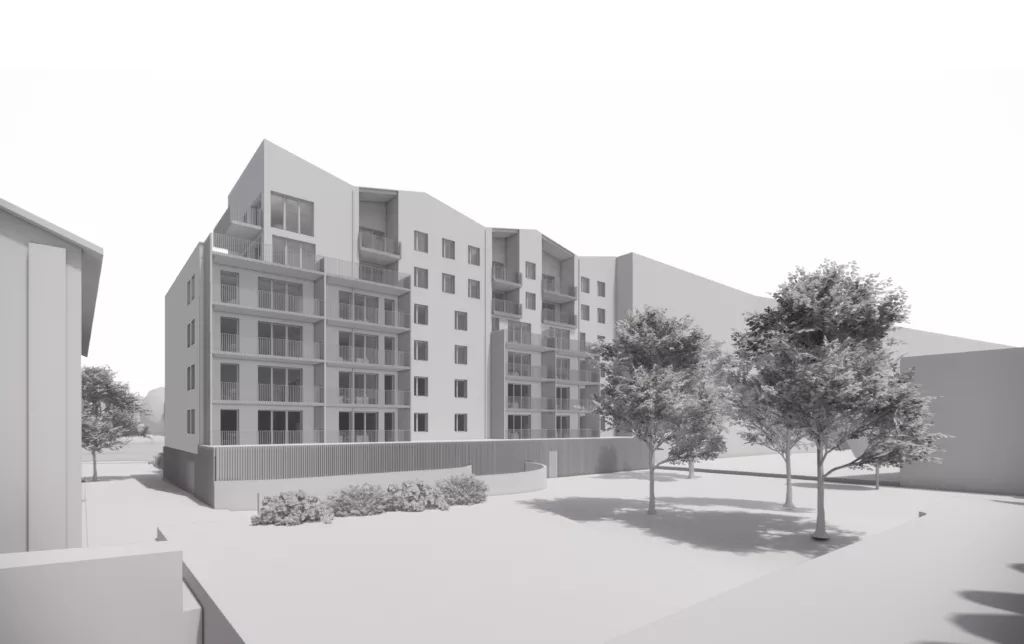 Construction de 43 logements / quartier Thermal