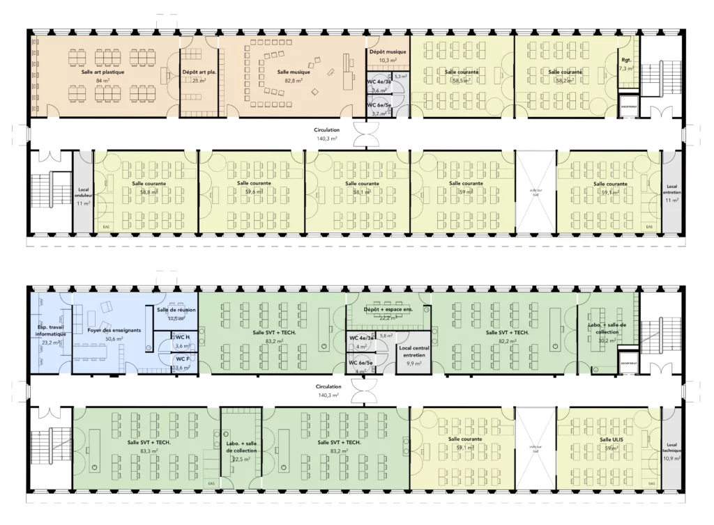 Restructuration partielle du collège Joliot Curie