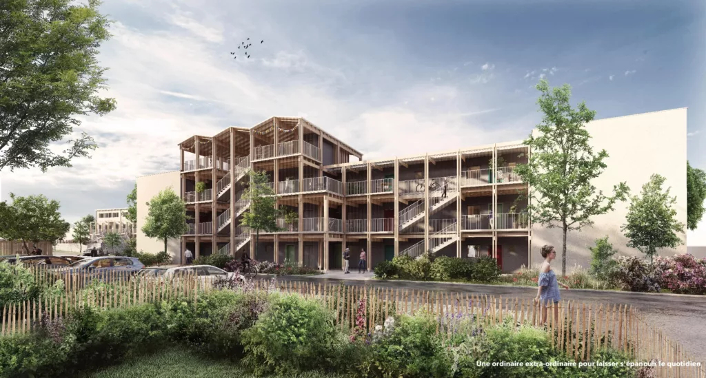 Construction de 39 logements / quartier Saint-Jean