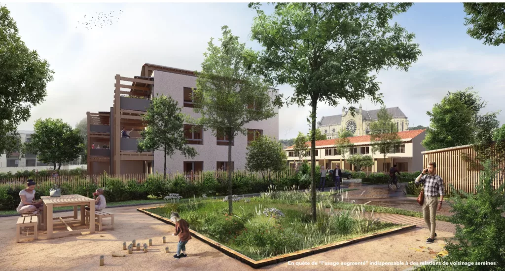 Construction de 39 logements / quartier Saint-Jean