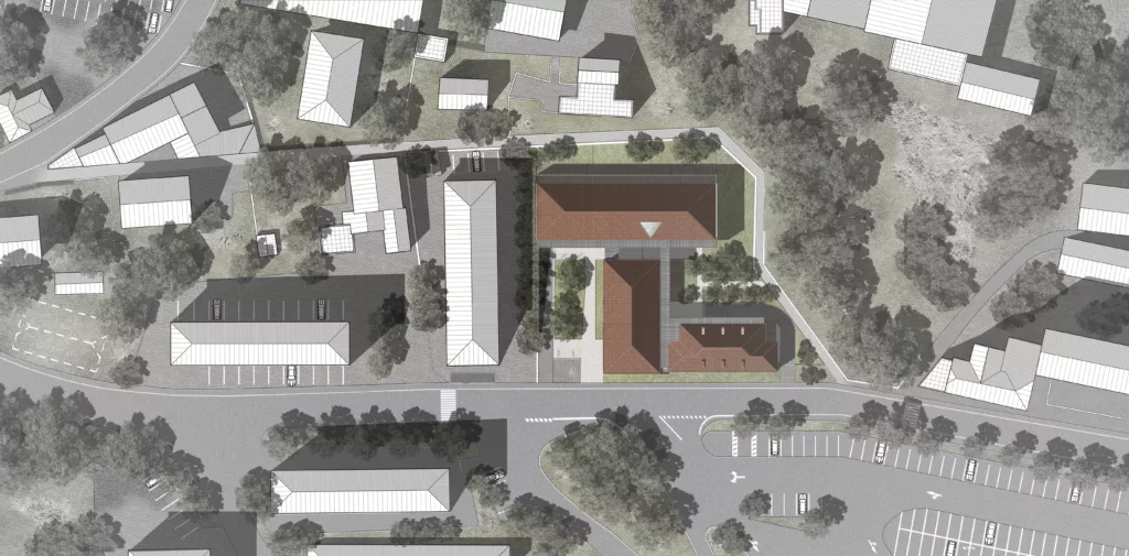 Restructuration d&rsquo;un îlot / 26 logements et locaux tertiaires