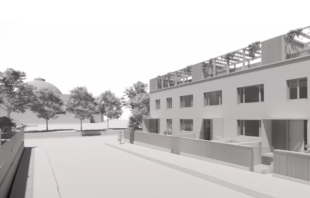 Construction de 43 logements / quartier Thermal