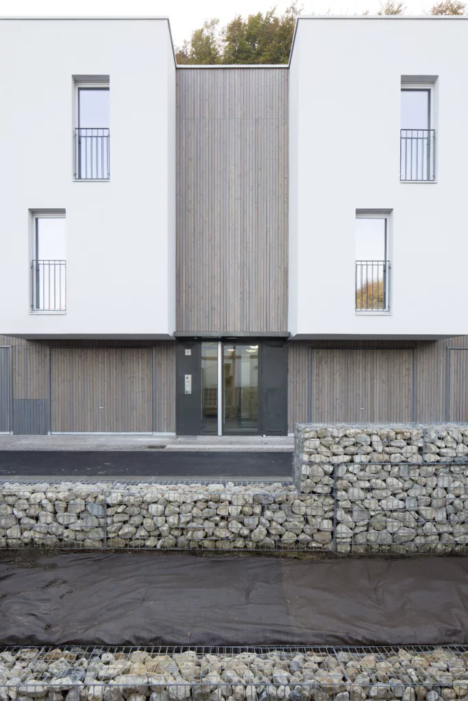 Construction de 11 logements dans la pente