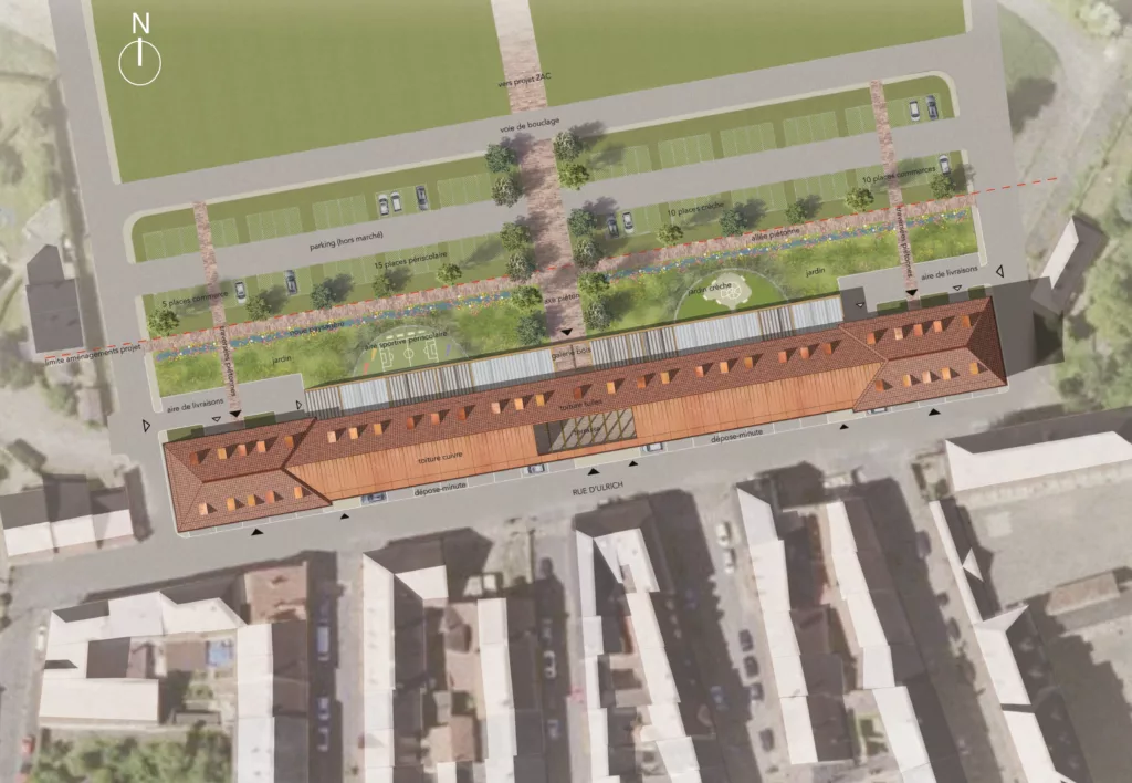 Restructuration de la caserne Arnold / ensemble Vauban