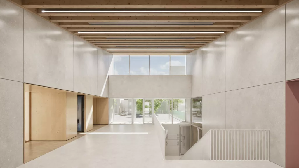 Restructuration et extension du gymnase Europe