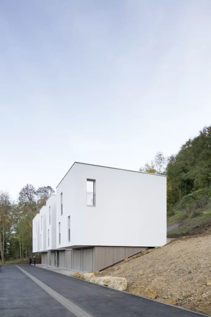 Construction de 11 logements dans la pente