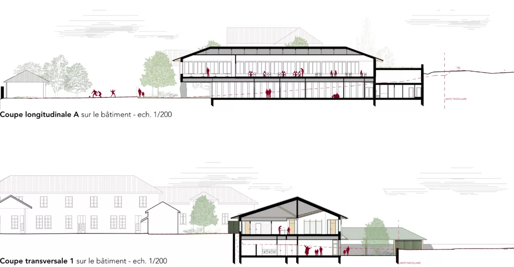 Espace multi-activités et péri-scolaire / groupe scolaire Vautrin