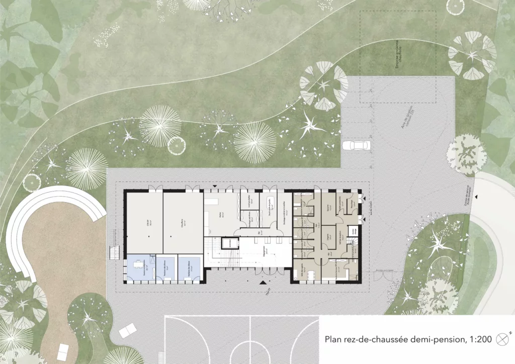 Restructuration du collège Gaston Ramon