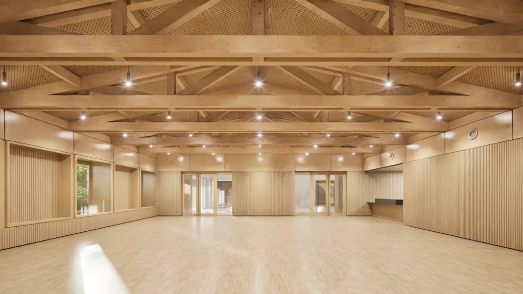 Restructuration et extension du gymnase Europe