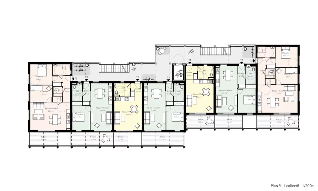 Construction de 39 logements / quartier Saint-Jean