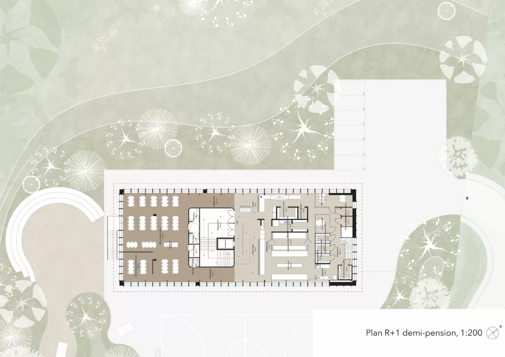 Restructuration du collège Gaston Ramon