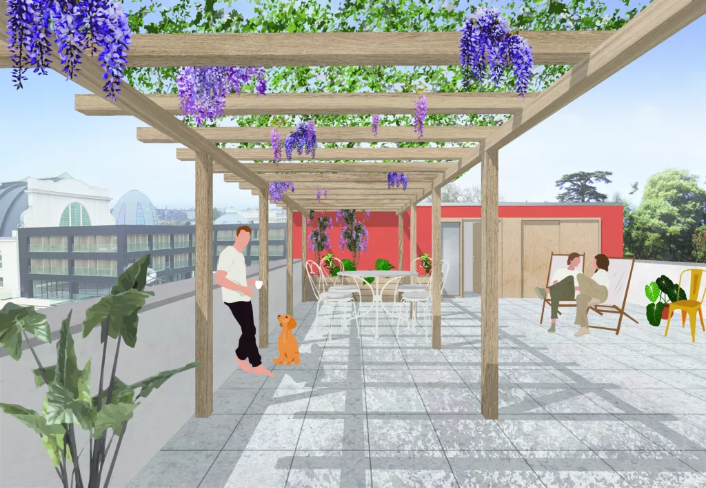 Construction de 43 logements / quartier Thermal