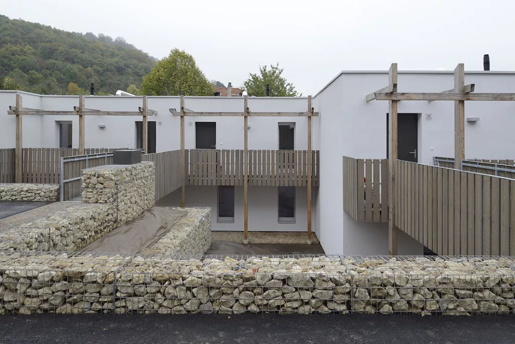 Construction de 11 logements dans la pente