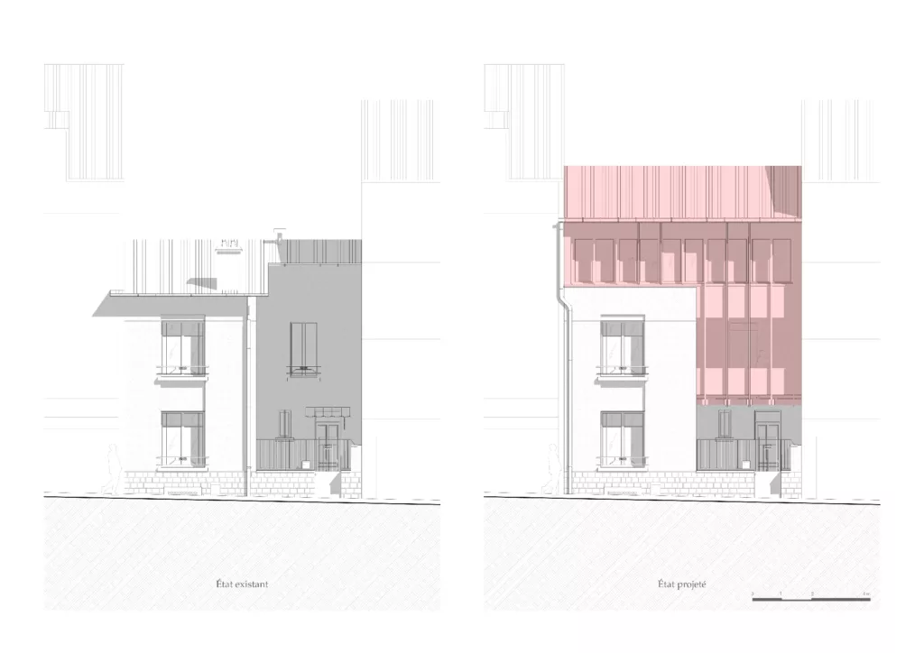 Surélévation maison LG