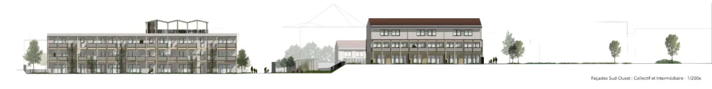 Construction de 39 logements / quartier Saint-Jean