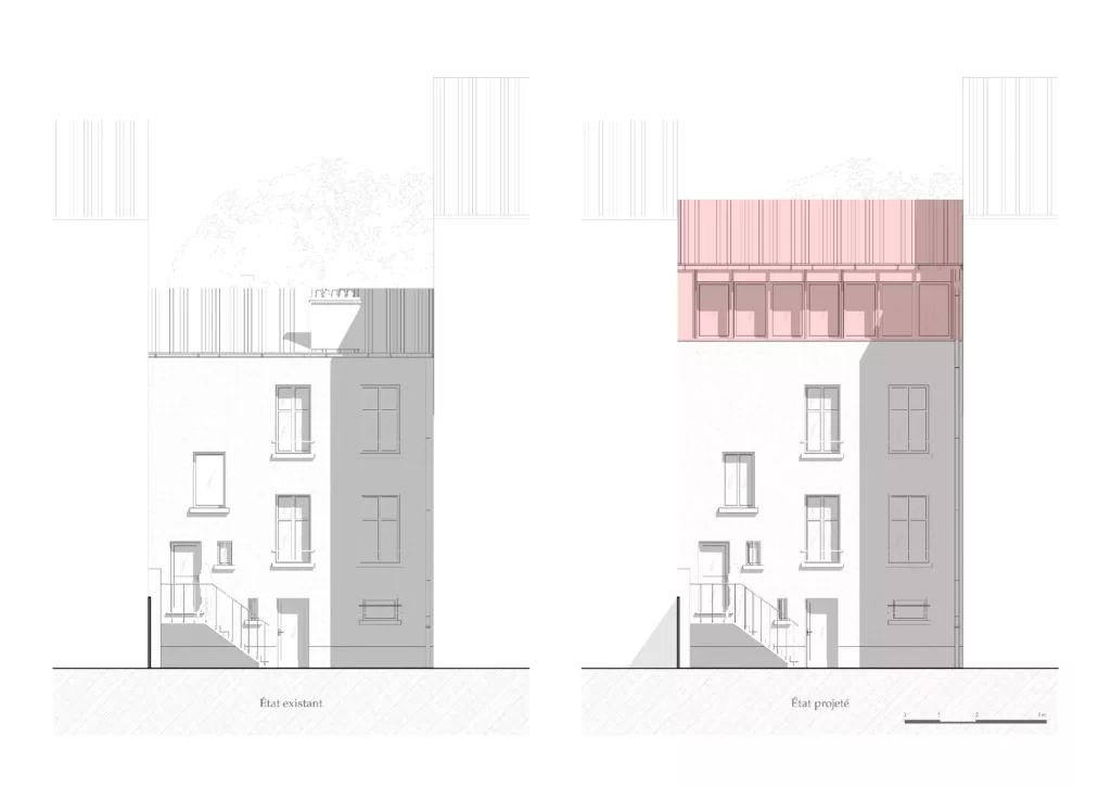 Surélévation maison LG