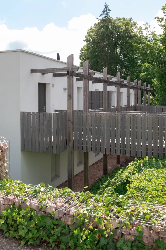 Construction de 11 logements dans la pente