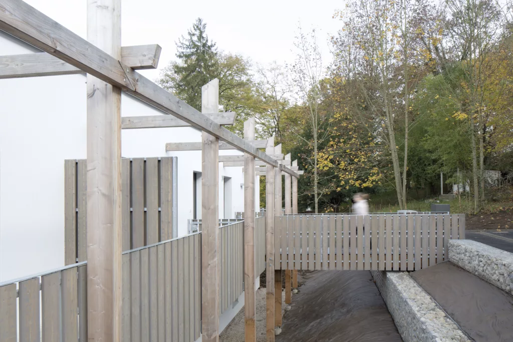 Construction de 11 logements dans la pente