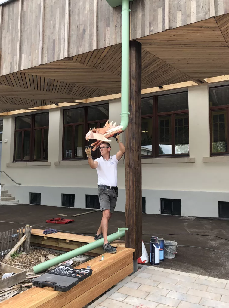 Construction d&rsquo;un préau et mise en accessibilité / école Jules Ferry