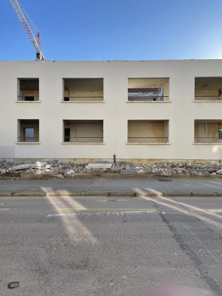 Construction de 43 logements / quartier Thermal