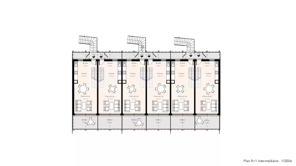 Construction de 39 logements / quartier Saint-Jean