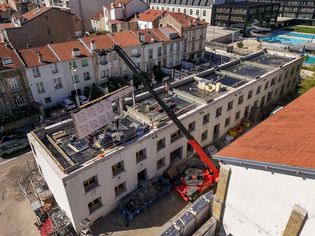 Construction de 43 logements / quartier Thermal