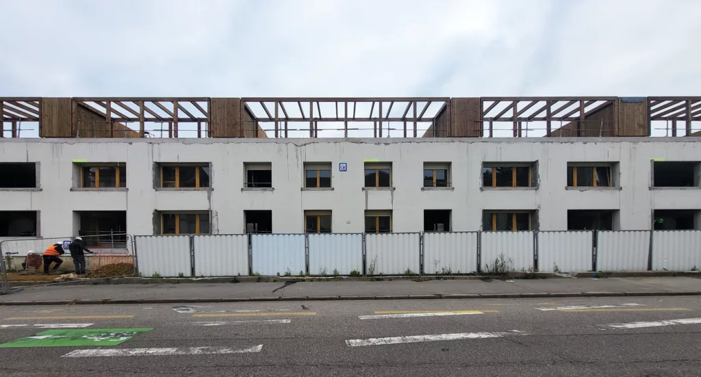 Construction de 43 logements / quartier Thermal