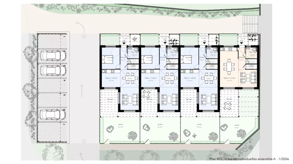 Construction de 39 logements / quartier Saint-Jean