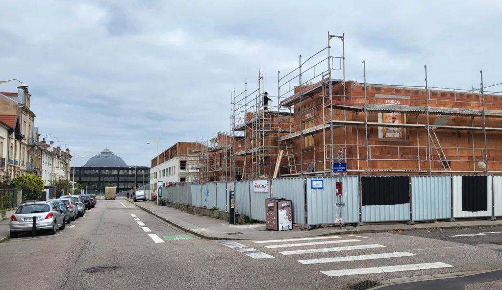 Construction de 43 logements / quartier Thermal