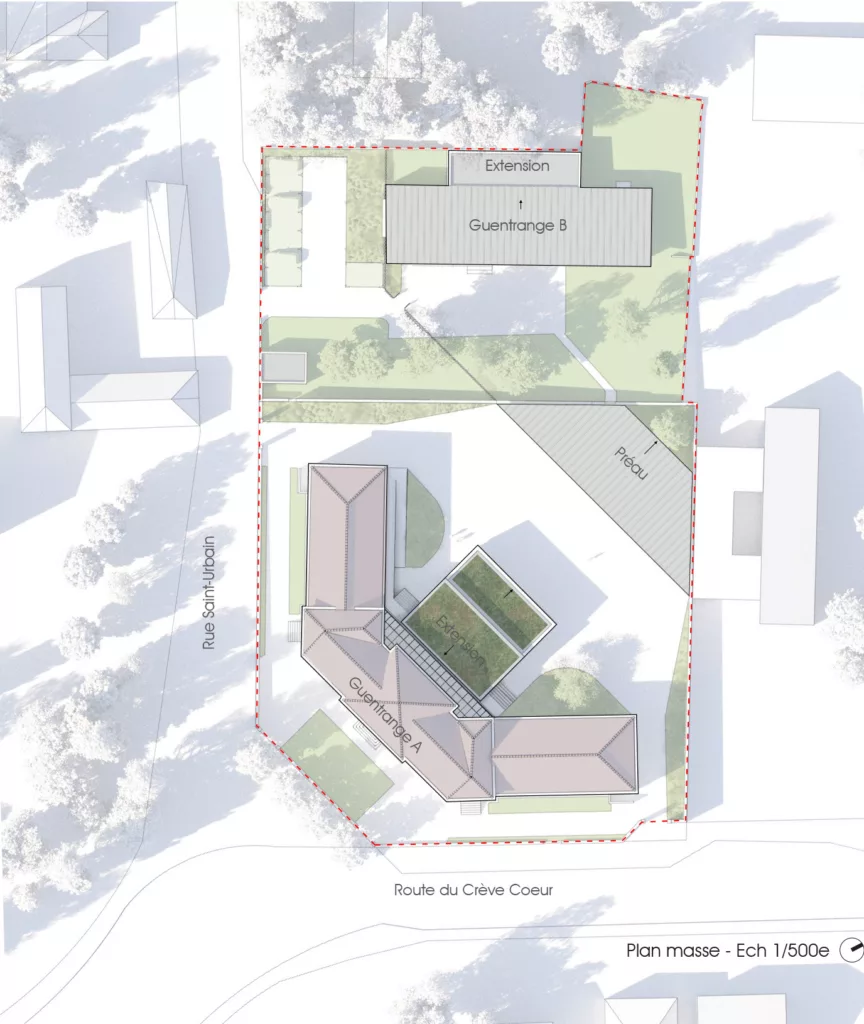 Restructuration-extension école et périscolaire / Guentrange