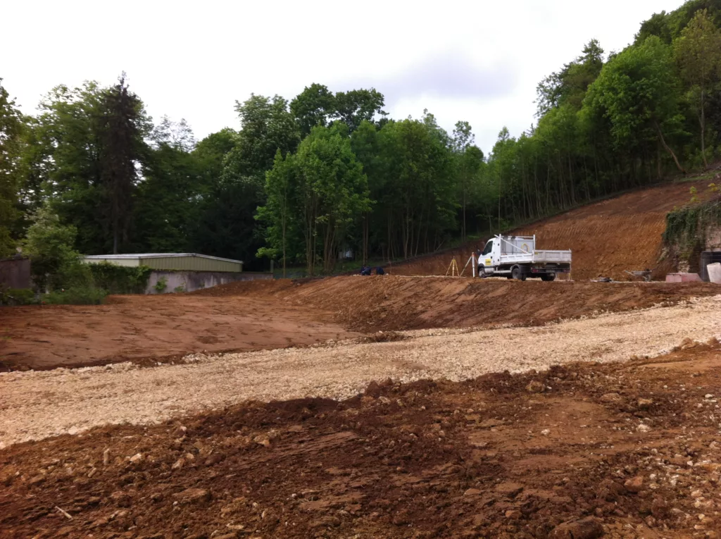 Construction de 11 logements dans la pente